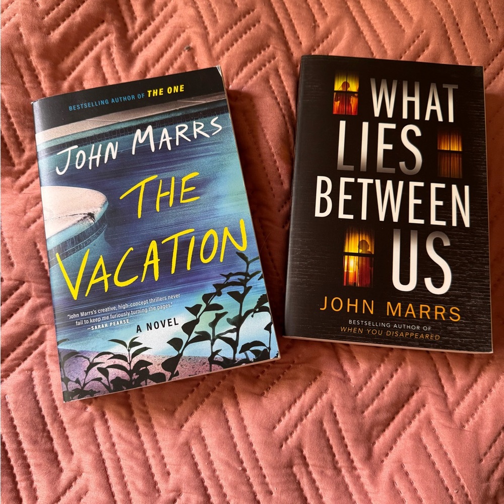 John Marrs Novel Set - The Vacation & What Lies Between Us